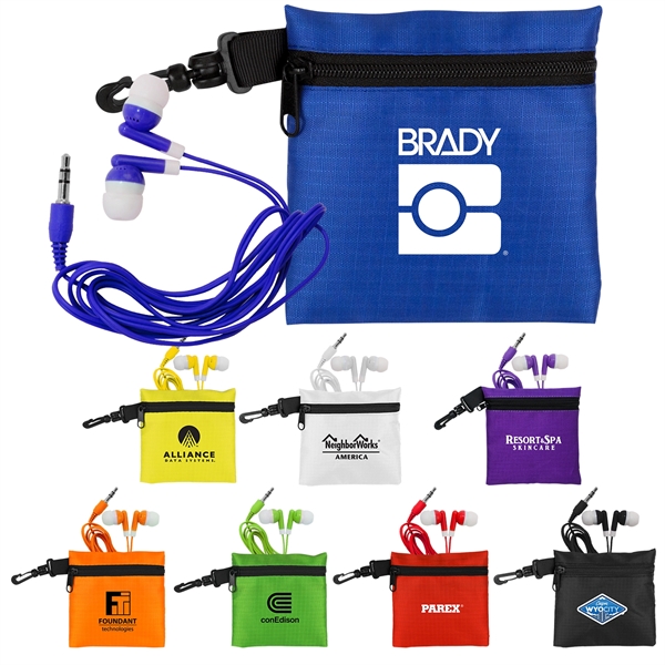 Trendy Ear Bud Set... from ASI 30208 A P Specialties / AP Specialties