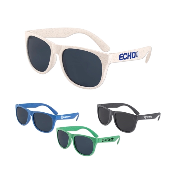 Sunglasses made from eco friendly wheat fiber with UV400 lenses.... from ASI 98360 WOWLine / WOWLine®