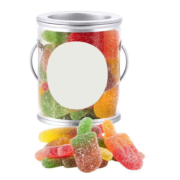 Summer candy pail with sugar dusted gummy popsicles (2.2 oz.).... from ASI 71685 Midnite Snax®