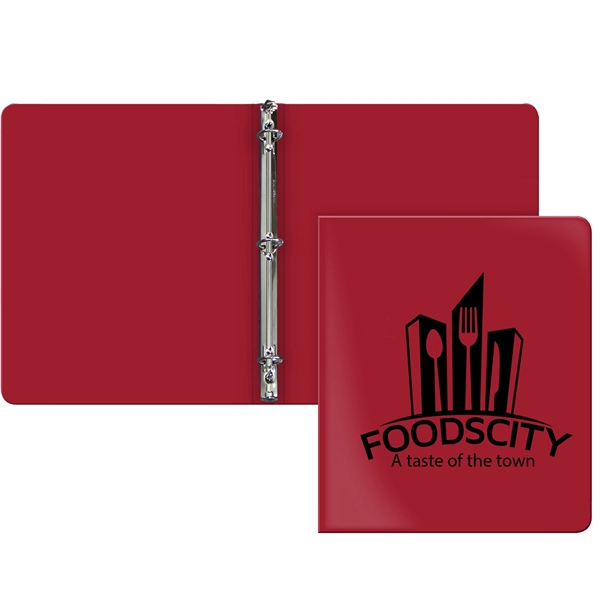 1" binder made of poly that's durable, long-lasting with a .023... from ASI 54040 Fey Promo / Fey Binders and Organization Solutions