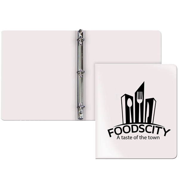 1" binder made of poly that's durable, long-lasting with a .023... from ASI 54040 Fey Promo / Fey Binders and Organization Solutions