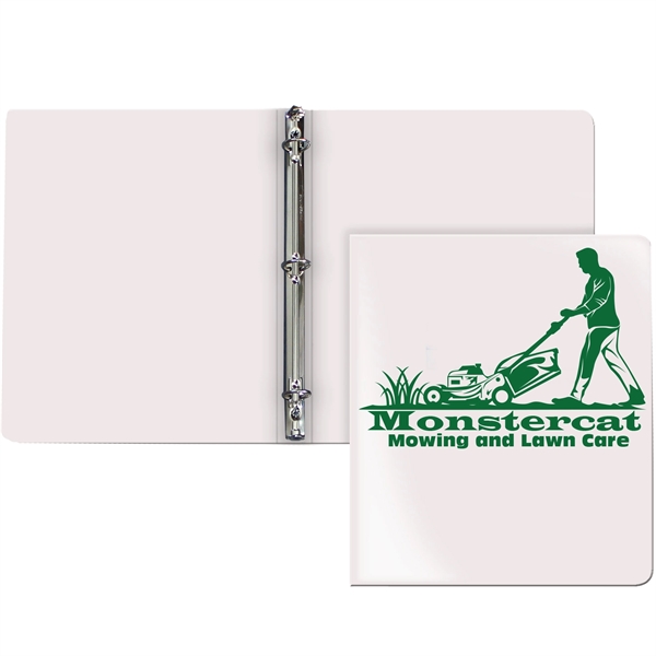 1" binder made of poly that's durable and long-lasting with a... from ASI 54040 Fey Promo / Fey Binders and Organization Solutions