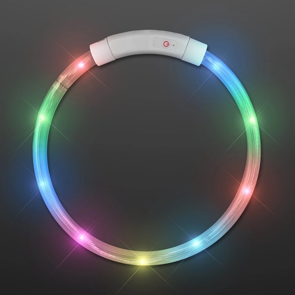 Bright Light Up Dog Collar, Rechargeable 20"; Blank and Imprinted Pricing... from ASI 34194 ALightPromos
