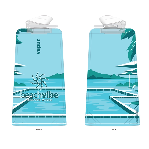 The best-selling .7 Liter Vapur bottle, now with 360 degree customization.... from ASI 46170 Compass Industries Inc