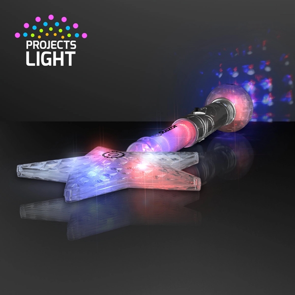 Star Light Jumbo Wand 17"; Blank and Imprint Pricing... from ASI 34194 ALightPromos