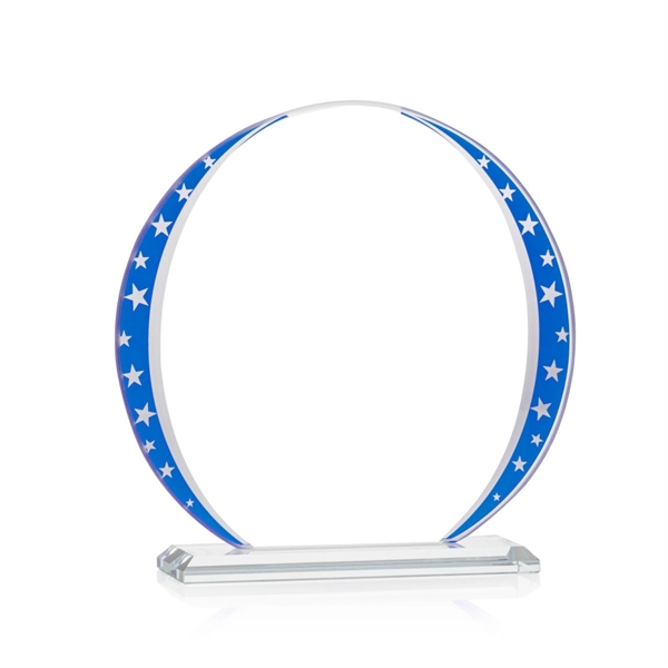 Mystique Circle VividPrint™ Award... from ASI 84592 St Regis Group / St Regis