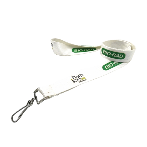 ECO-friendly PET Lanyard with 1 color silkscreen imprint on one side... from ASI 37218 Athena Promo (tm)
