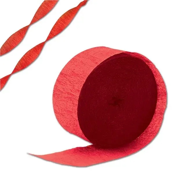 81' roll of crepe paper streamers.... from ASI 42016 Brighter Promotions Inc