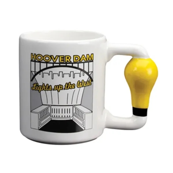 13 oz. Unique Light Bulb Handle Mug.... from ASI 40261 Berney-Karp Inc / Creative Source