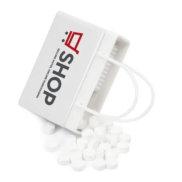 Tin in the shape of a shopping bag filled with 90... from ASI 44900 NC Custom (CI/Lanco)