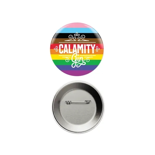 3" round celluloid button with safety pin attachment.... from ASI 98360 WOWLine / WOWLine®