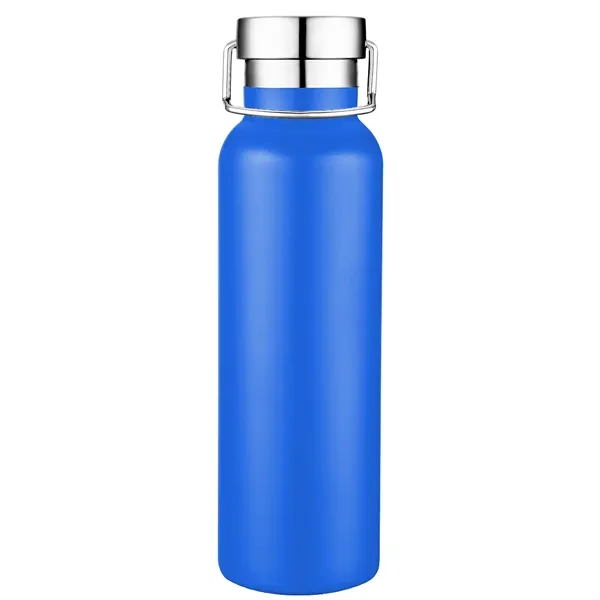 20 oz. stainless steel vacuum-insulated bottle with attached handle and screw-on... from ASI 80060 VisionUSA
