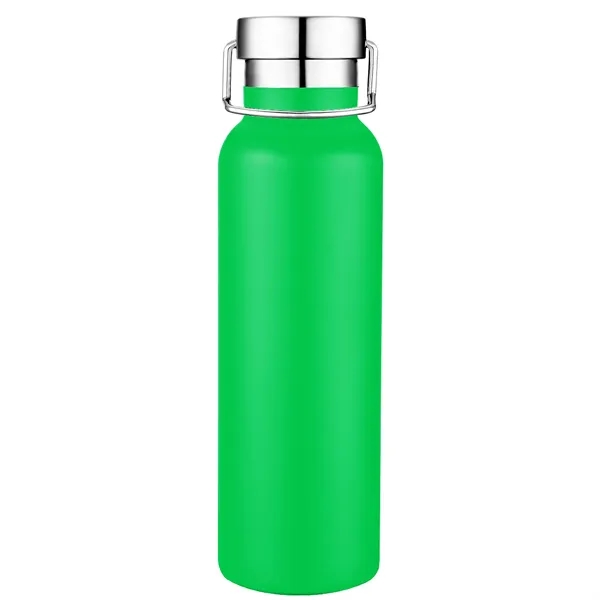 20 oz. stainless steel vacuum-insulated bottle with attached handle and screw-on... from ASI 80060 VisionUSA