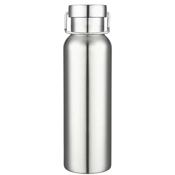 20 oz. stainless steel vacuum-insulated bottle with attached handle and screw-on... from ASI 80060 VisionUSA