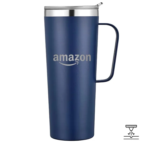 Double-wall, vacuum-insulated, stainless steel mug... from ASI 80060 VisionUSA