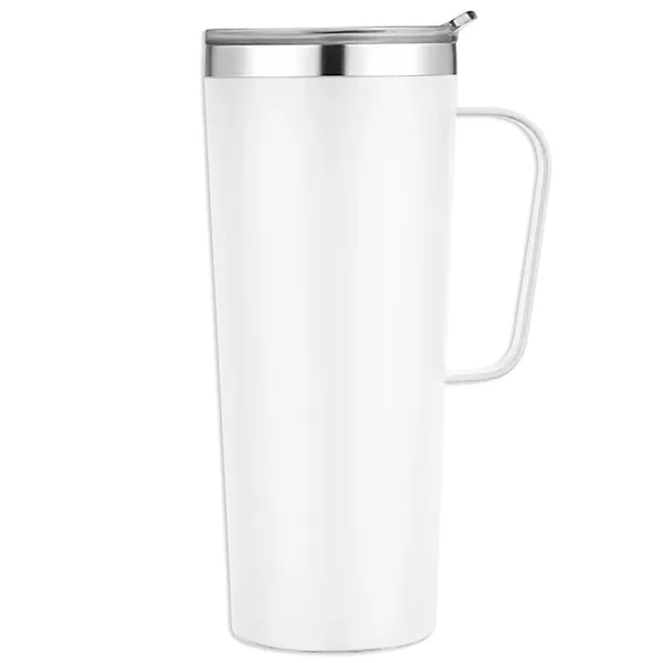 Double-wall, vacuum-insulated, stainless steel mug... from ASI 80060 VisionUSA
