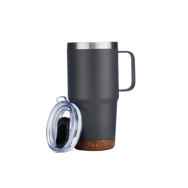24 oz. mug with cork bottom... from ASI 34046 Allcasion Travelware Co