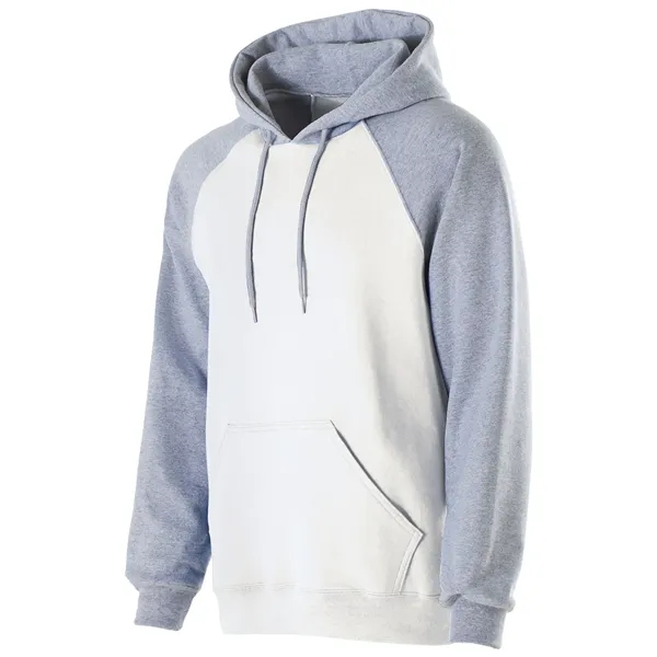 Youth hoodie made from 50% cotton/50% polyester fleece.... from ASI 37461 Augusta Sportswear / Holloway Sportswear