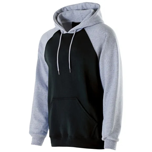Youth hoodie made from 50% cotton/50% polyester fleece.... from ASI 37461 Augusta Sportswear / Holloway Sportswear