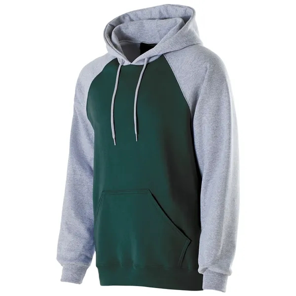 Youth hoodie made from 50% cotton/50% polyester fleece.... from ASI 37461 Augusta Sportswear / Holloway Sportswear