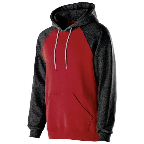 Youth hoodie made from 50% cotton/50% polyester fleece.... from ASI 37461 Augusta Sportswear / Holloway Sportswear