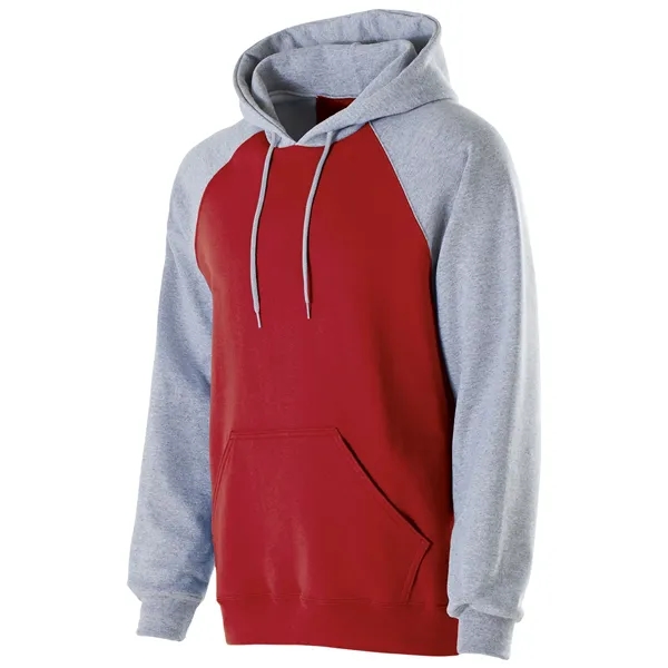Youth hoodie made from 50% cotton/50% polyester fleece.... from ASI 37461 Augusta Sportswear / Holloway Sportswear