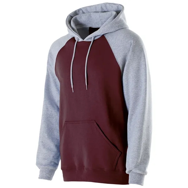 Youth hoodie made from 50% cotton/50% polyester fleece.... from ASI 37461 Augusta Sportswear / Holloway Sportswear