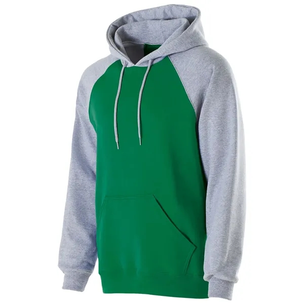 Youth hoodie made from 50% cotton/50% polyester fleece.... from ASI 37461 Augusta Sportswear / Holloway Sportswear