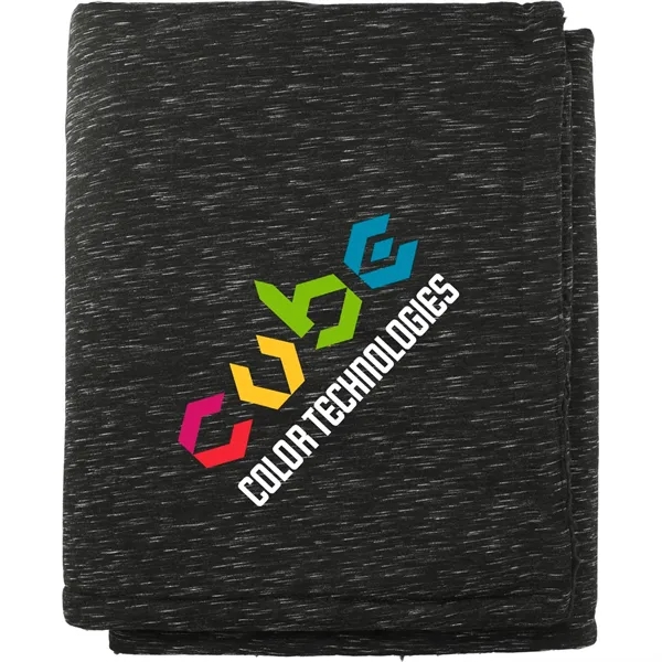 50" x 60" heathered Sherpa blanket.... from ASI 66887 PCNA / Bullet