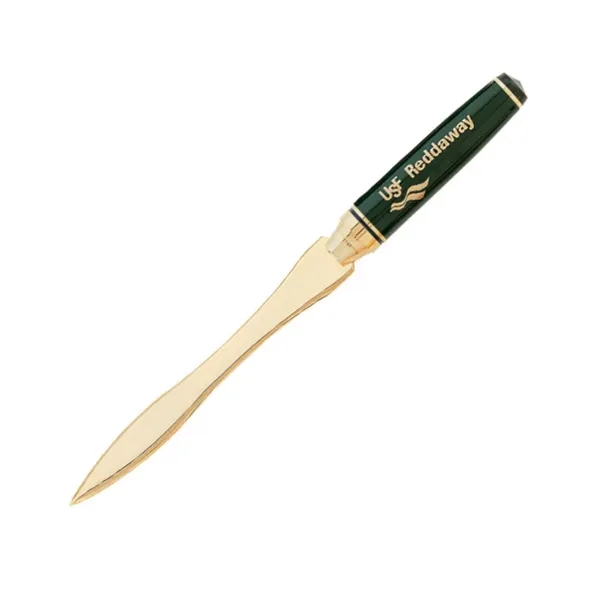 Brass Letter Opener with enamel and marble color coating.... from ASI 68190 Lungsal / Lungsal