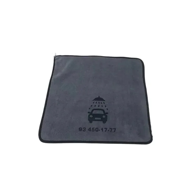 Microfiber cleaning car wash towel plus laser hot stamping on 1... from ASI 37218 Athena Promo (tm)