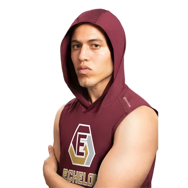 Sleeveless hoodie with moisture wicking material.... from ASI 37461 Augusta Sportswear / Holloway Sportswear