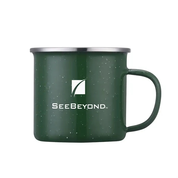 Wren Enamel Mug w/SS Rim - 16oz... from ASI 84592 St Regis Group
