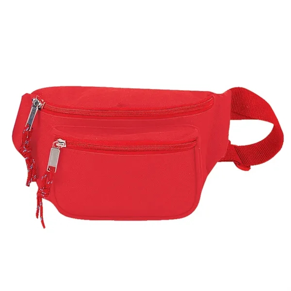 Poly three zipper fanny pack bag.... from ASI 31517 Admart Products / Admart Line