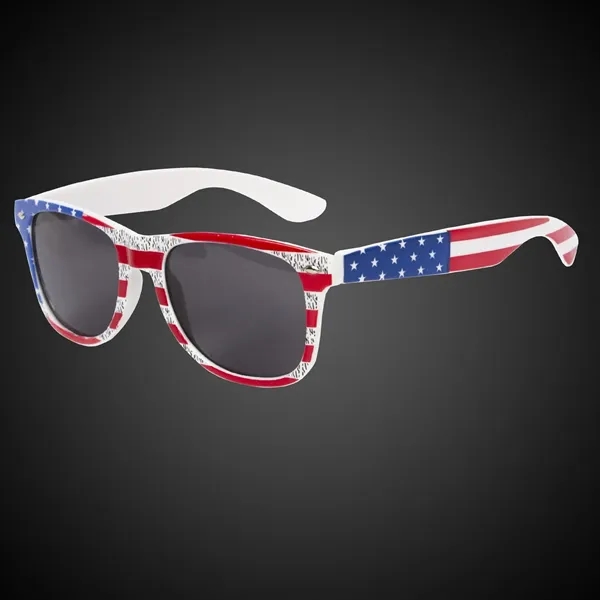 Sunglasses with stars and stripes design.... from ASI 42016 Brighter Promotions Inc