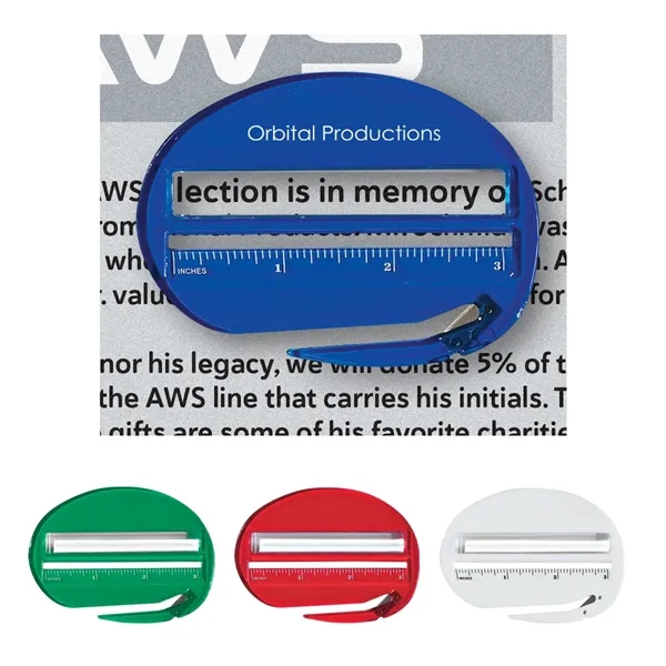 3 in 1 letter opener.... from ASI 61125 Hit Promotional Products / Hit®