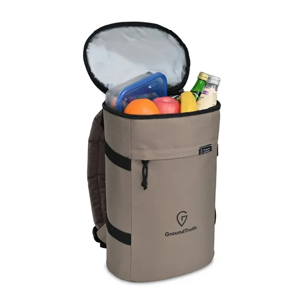 A modern update to a functional backpack cooler using recycled fabric... from ASI 56070 Gemline / Gemline®