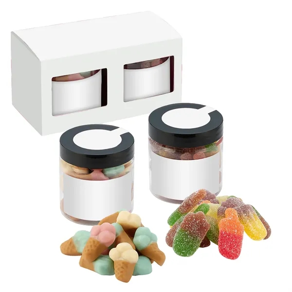 I Scream, You Scream Jar Set includes Gummy Ice Cream Cones... from ASI 71685 Midnite Snax®
