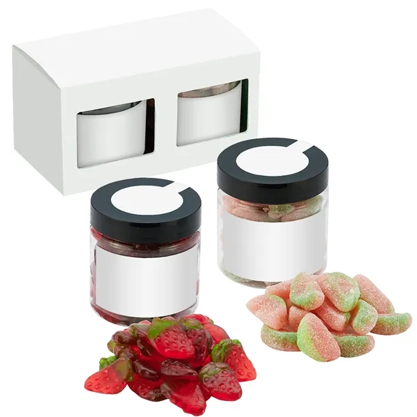 Freshly Picked Jar Set includes Sour Gummy Watermelons (3.5 oz), Gummy... from ASI 71685 Midnite Snax®