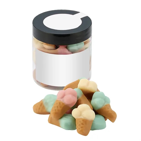 Gummy Ice Cream Cones (4.5 oz.) in a single candy jar.... from ASI 71685 Midnite Snax®