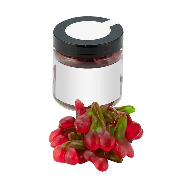 Gummy Cherries (4.1 oz.) in a single candy jar.... from ASI 71685 Midnite Snax®
