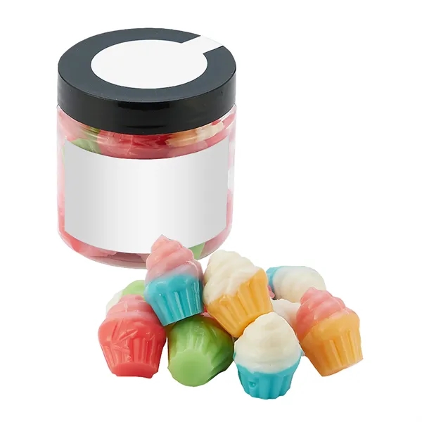 Gummy Cupcakes (4.6 oz.) in a single candy jar.... from ASI 71685 Midnite Snax®