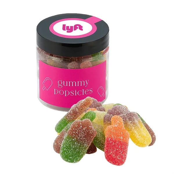 Gummy Popsicles (4.1 oz.) in a single candy jar.... from ASI 71685 Midnite Snax®