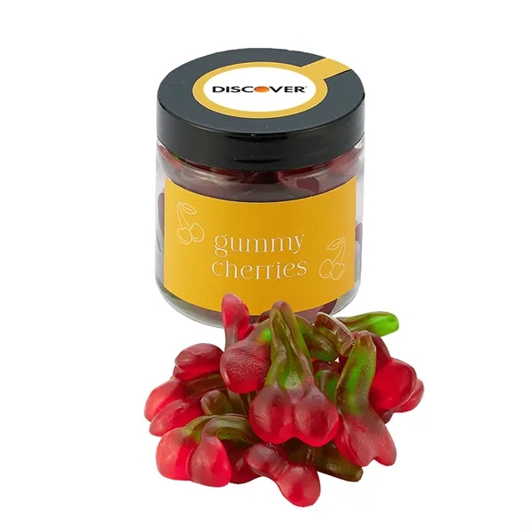 Gummy Cherries (4.1 oz.) in a single candy jar.... from ASI 71685 Midnite Snax®