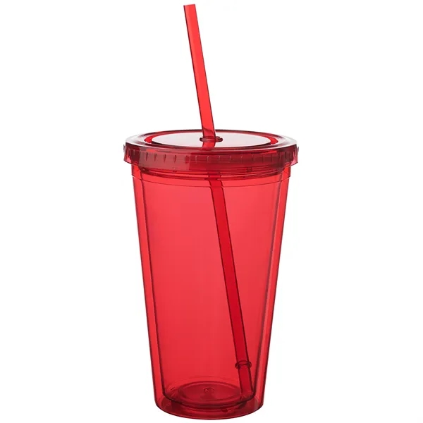 20 oz. Journey Double Wall Insulated Acrylic Tumbler with Screw-on Lid... from ASI 80060 VisionUSA