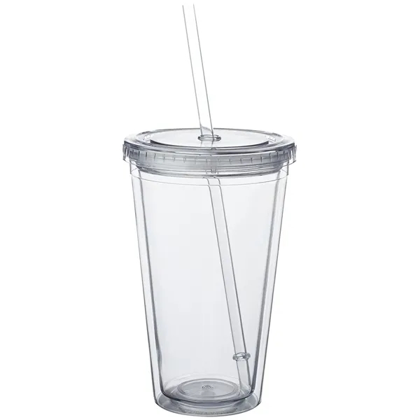 20 oz. Journey Double Wall Insulated Acrylic Tumbler with Screw-on Lid... from ASI 80060 VisionUSA