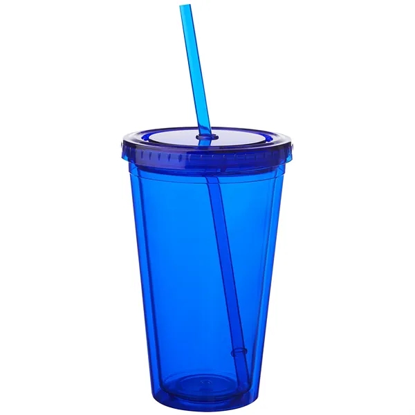 20 oz. Journey Double Wall Insulated Acrylic Tumbler with Screw-on Lid... from ASI 80060 VisionUSA