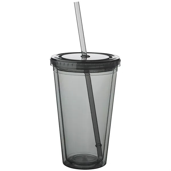 20 oz. Journey Double Wall Insulated Acrylic Tumbler with Screw-on Lid... from ASI 80060 VisionUSA