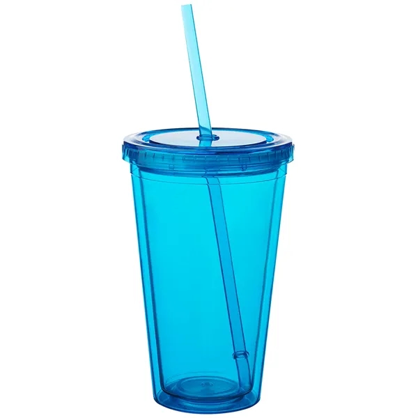 16 oz Journey Double Wall Insulated Acrylic Tumbler with Screw-on Lid... from ASI 80060 VisionUSA