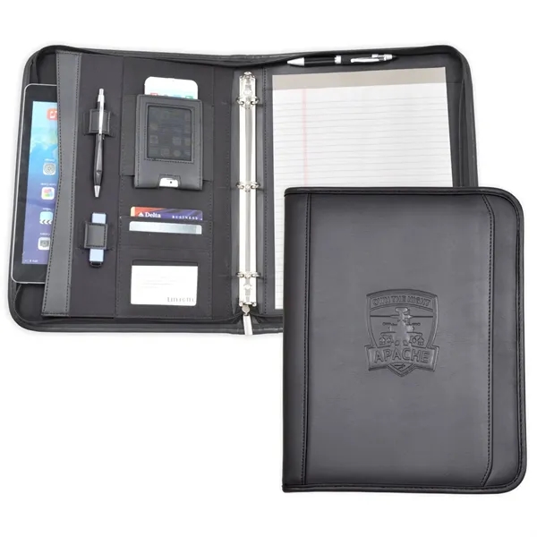 Zippered Padfolio with 3 Ring Binder... from ASI 34800 Alstar Creations / Alstar Line